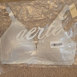 Aerie Soft Gray Wireless Bra